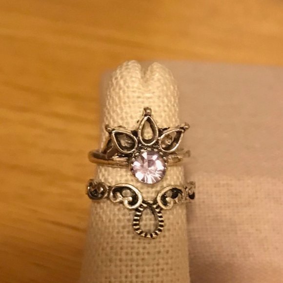 Art Deco-Inspired Crystal Jewelry Wardrobe 11 Piece Bundle - Picture 5 of 11